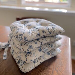 11x11 inch Tie Chair Cushions (Set of 4)